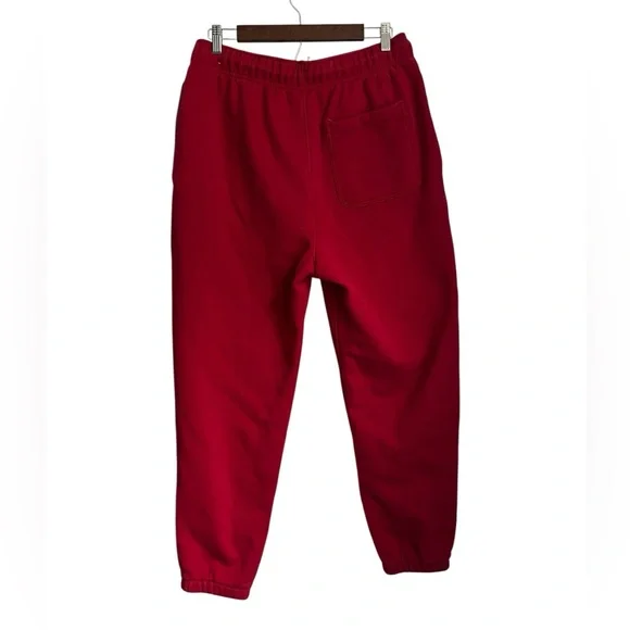 Jordan Men’s Red Joggers Deep Side Pockets Athletic - L - Picture 2 of 9